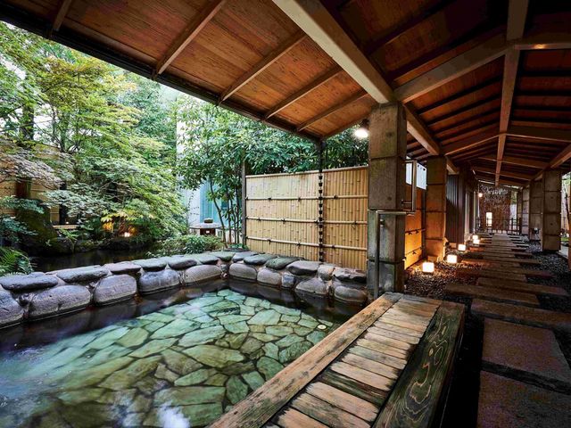 露天風呂の画像